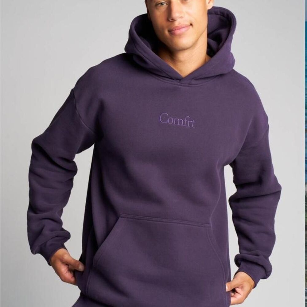 Comfrt Women's Purple Hoodie
